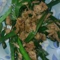 どれみ117's cooksnap of when they made ニラのシーチキン炒め.
