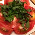 ﾌﾞﾚﾝﾀﾞ's cooksnap of when they made 簡単すぎ・・・トマトと大葉のサラダ.