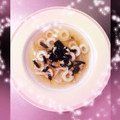 K0A9O0R8U♪'s cooksnap of when they made ちくわと海苔のスープ。.