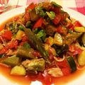 pukeko2014's cooksnap of when they made 彩り夏野菜マリネの冷製パスタ.