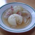 えんちゃんだよ's cooksnap of when they made 【圧力鍋】丸ごと新たまねぎ煮.