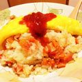 michei's cooksnap of when they made 炊飯器で☆炊き込みトマトライス.
