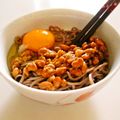 Marrietty's cooksnap of when they made ぶっかけ納豆卵☆蕎麦バージョン.