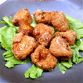 うちのぺぺ's cooksnap of when they made 鶏の唐揚げ 竜田風.