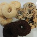 ちょごむぎ's cooksnap of when they made 米粉で★おからと豆腐の焼きドーナッツ3種.