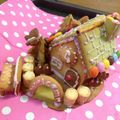 まぴにゃ's cooksnap of when they made 永久保存版・クッキーハウスの型紙セット.