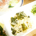 RINクック's cooksnap of when they made みょうがの効いた夏のもやしわかめ.