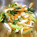 チョイコ's cooksnap of when they made めんつゆで「小松菜のさっと炒め煮」.