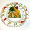 0303harumi's cooksnap of when they made 夏野菜のテリーヌ☆パプリカ添え.