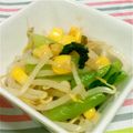 なかたんた's cooksnap of when they made レンジでちん！小松菜ともやしのナムル.