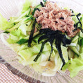 たまご焼き。's cooksnap of when they made 簡単！梅とツナとしその和風パスタ☆.