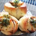 i3uchi's cooksnap of when they made ちくわ　タラモサラダぱん　♪.
