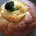 i3uchi's cooksnap of when they made Bread＊たらもサラダパン.