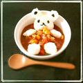 にけ☆★'s cooksnap of when they made 親子でくまさんカレー♡♡.