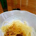 mёgц's cooksnap of when they made 簡単一品★そうめん南瓜をわさび醤油で.