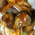 テンchan's cooksnap of when they made 簡単ナスとピーマンの甘酢あんかけ.
