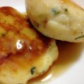 TAMASAND's cooksnap of when they made 【かさまし食材で】じゃがはんぺんつくね.