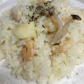 emihyan's cooksnap of when they made 炊飯器deシーフードピラフ♪.