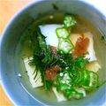 まつざわまりん's cooksnap of when they made 夏毎日食べたい☆冷製梅味☆豆腐のお吸い物.