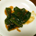 yuiyui0405's cooksnap of when they made ししとうと豚の竜田揚げの味噌炒め.