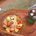 こはみい's cooksnap of when they made アボカドと生ハムの冷製パスタ♪.