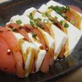 masamune86's cooksnap of when they made トマトと豆腐だけサラダ☆.