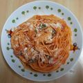 みもり♪♪'s cooksnap of when they made クリーミーな我が家のナポリタン.