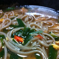 milletury's cooksnap of when they made 白菜ときのこのピリ辛トロ旨あんかけ蕎麦.