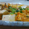 hs☆'s cooksnap of when they made 豆腐ときのこのほっこり☆キムチ卵とじ.