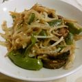 さなキチ's cooksnap of when they made 簡単♡なす・ピーマン・もやしの味噌炒め.
