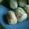 70cafe's cooksnap of when they made ヘルシーなツナネギおにぎり♪.
