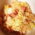 ★lipstick★'s cooksnap of when they made たらことキャベツのチャーハン＊簡単.
