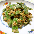 tennisnoah's cooksnap of when they made ★いんげんと鶏ひき肉の和風マヨサラダ★.