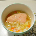 つちかな's cooksnap of when they made たっぷり野菜と鮭のスープ.