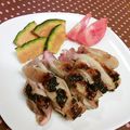 龍青空ママ's cooksnap of when they made グリルで鶏モモの塩焼き.
