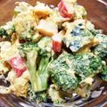 YUKIKI☆'s cooksnap of when they made かぼちゃとブロッコリーのごろごろサラダ.