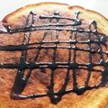 あやー♥︎'s cooksnap of when they made 薄力粉で作るバナナパンケーキ.