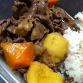 あたむ❤189's cooksnap of when they made 簡単☆こってり☆カレー肉じゃが.