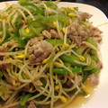 さくら11's cooksnap of when they made 豚肉ともやしとピーマンの細切り炒め.