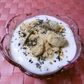 kemeta's cooksnap of when they made 便秘解消☆黒ゴマきな粉のバナナヨーグルト.