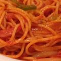 夜桜華's cooksnap of when they made テケトー料理１☆簡単本格ナポリタン.