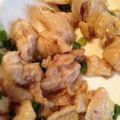 夜桜華's cooksnap of when they made 旦那レシピ☆鶏皮ねぎポン.