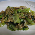 みゆっぽこ's cooksnap of when they made ご飯がすすむ！豚肉と青梗菜の柚子胡椒炒め.