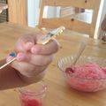 tomoko1006's cooksnap of when they made すいかのシャーベット.
