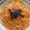 yoama's cooksnap of when they made 粒うにでつくるクリームパスタ.