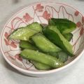 きらり流れ星's cooksnap of when they made ☆激ウマ やみつき きゅうり☆.