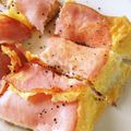 Iyuuuuuk's cooksnap of when they made 〇卵チーズトースト〇.