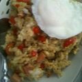 curisupin's cooksnap of when they made 豆腐ｄｅもちもちチャーハン.
