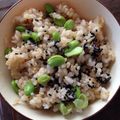 こたつねこくん's cooksnap of when they made 玄米の枝豆ごはん.