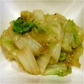 凛と蓮のママ's cooksnap of when they made 白菜簡単胡麻あえ.